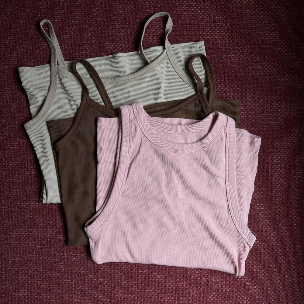 Bundle of tank tops